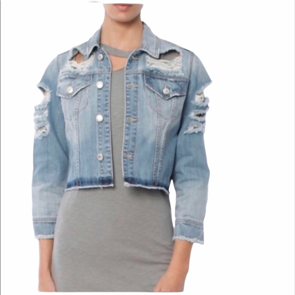 C&C California Kerry Shrunken Trucker Jacket